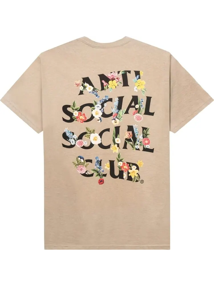 Футболка Anti Social Social Club Self Conclusion Tee 'Sand' — изображение 2 из 2, загар