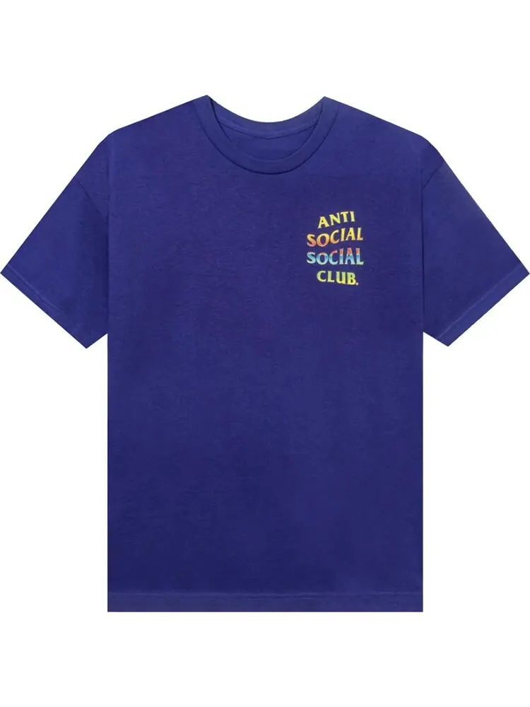 Футболка Anti Social Social Club Thermal Internal Tee 'Purple' — изображение 1 из 2, фиолетовый