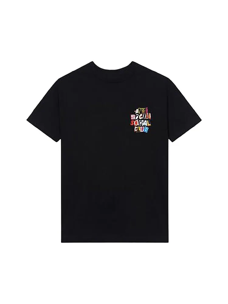 Футболка Anti Social Social Club Torn Pages Of Our Story Tee — изображение 1 из 2, черный