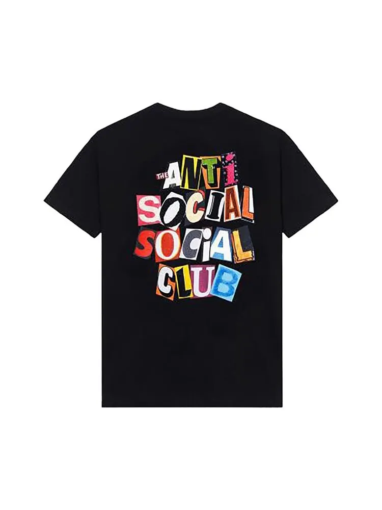Футболка Anti Social Social Club Torn Pages Of Our Story Tee — изображение 2 из 2, черный