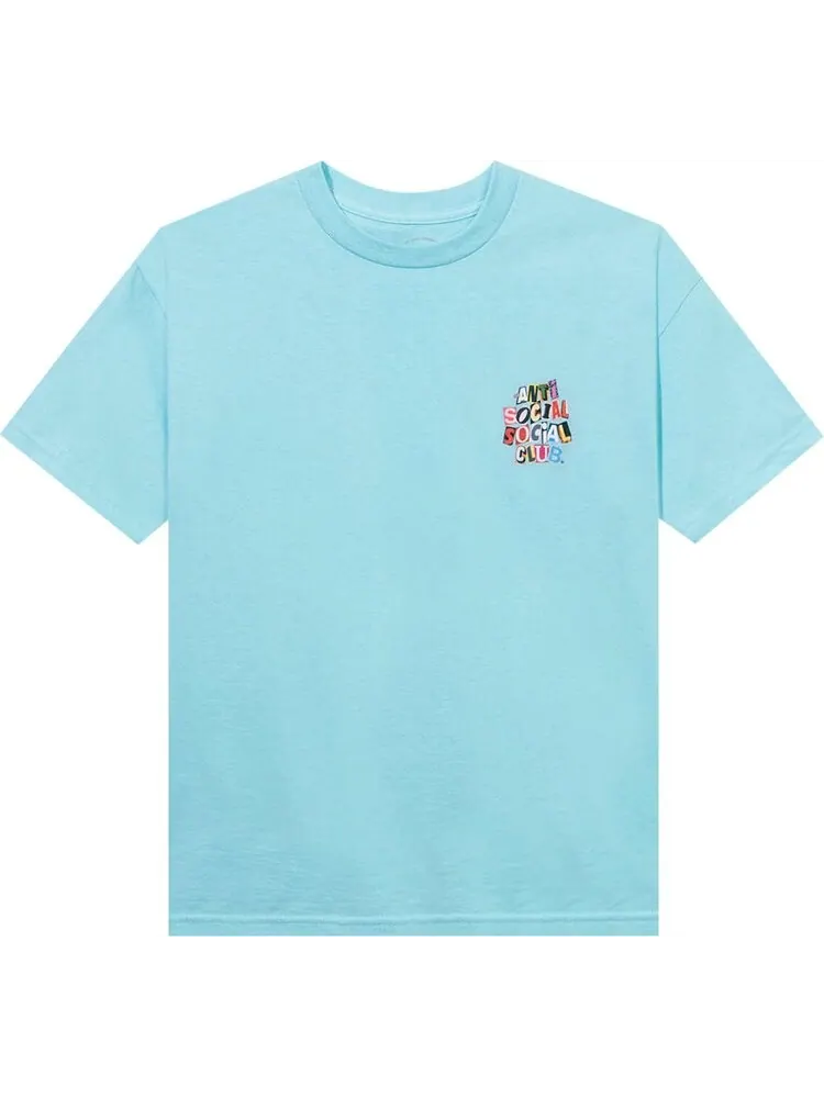 Футболка Anti Social Social Club Torn Pages Of Our Story Tee 'Blue' — изображение 1 из 2, синий