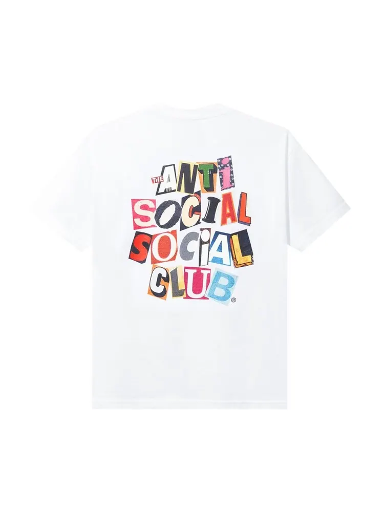 Футболка Anti Social Social Club Torn Pages Of Our Story — изображение 2 из 2, белый