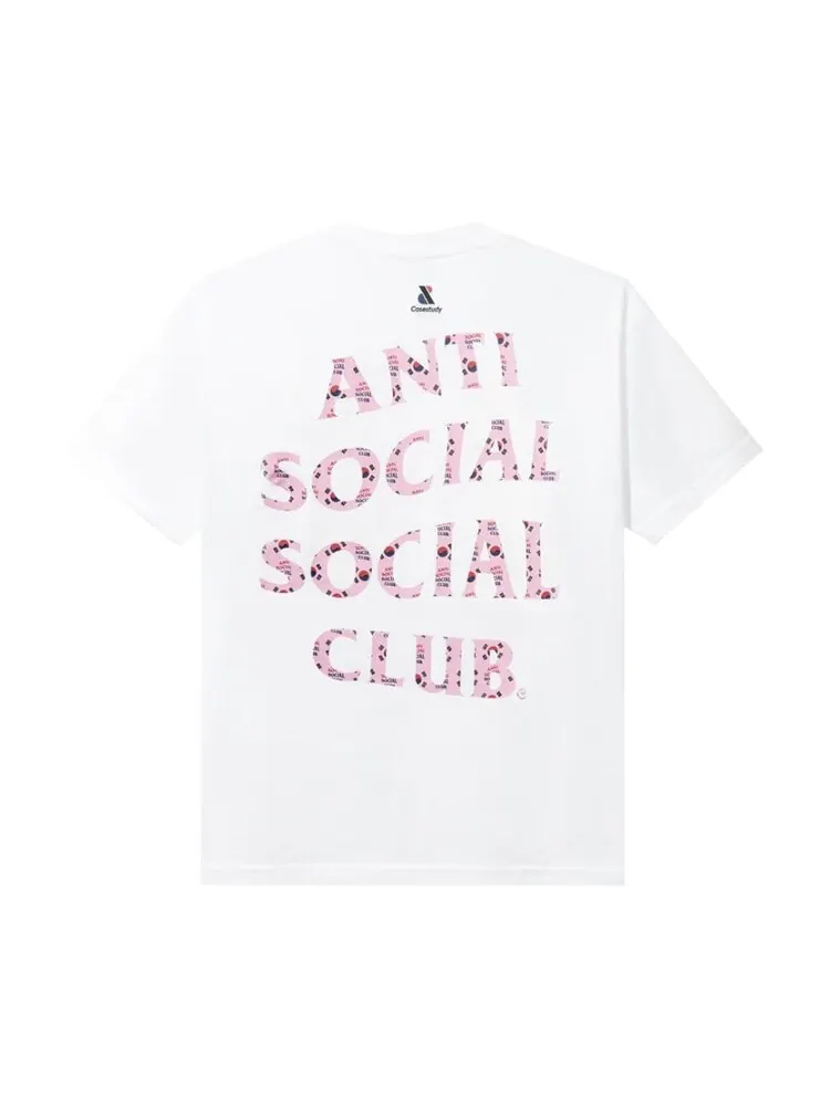 Футболка Anti Social Social Club x Case Study Flag 'White' — изображение 2 из 2, белый