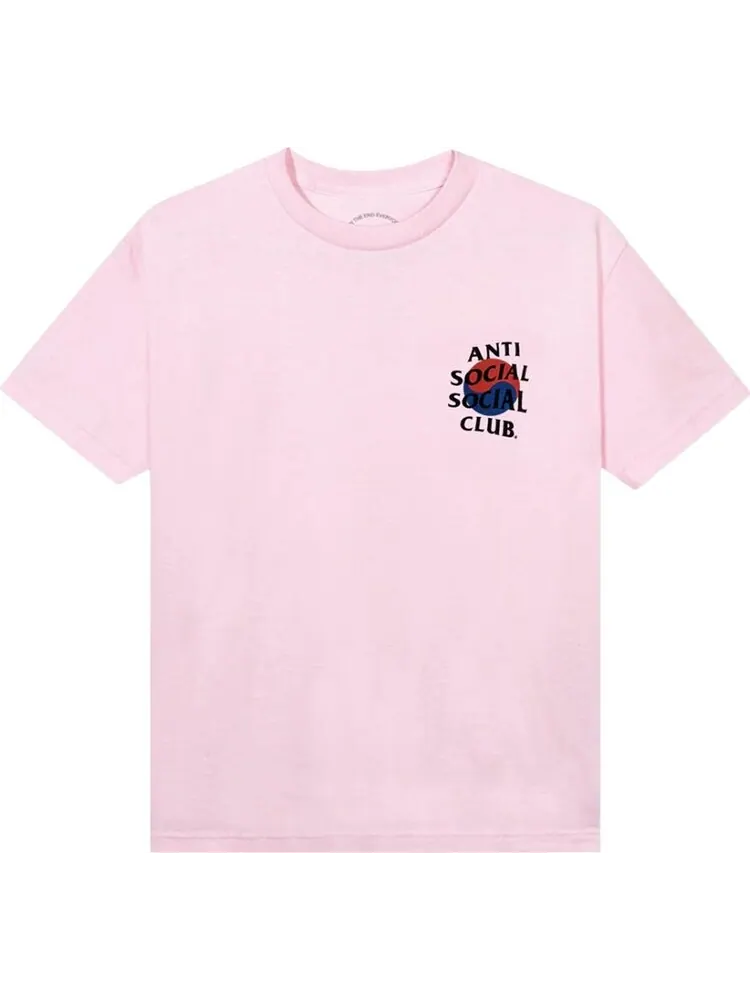 Футболка Anti Social Social Club x Case Study Mugunghwa Tee 'Pink'