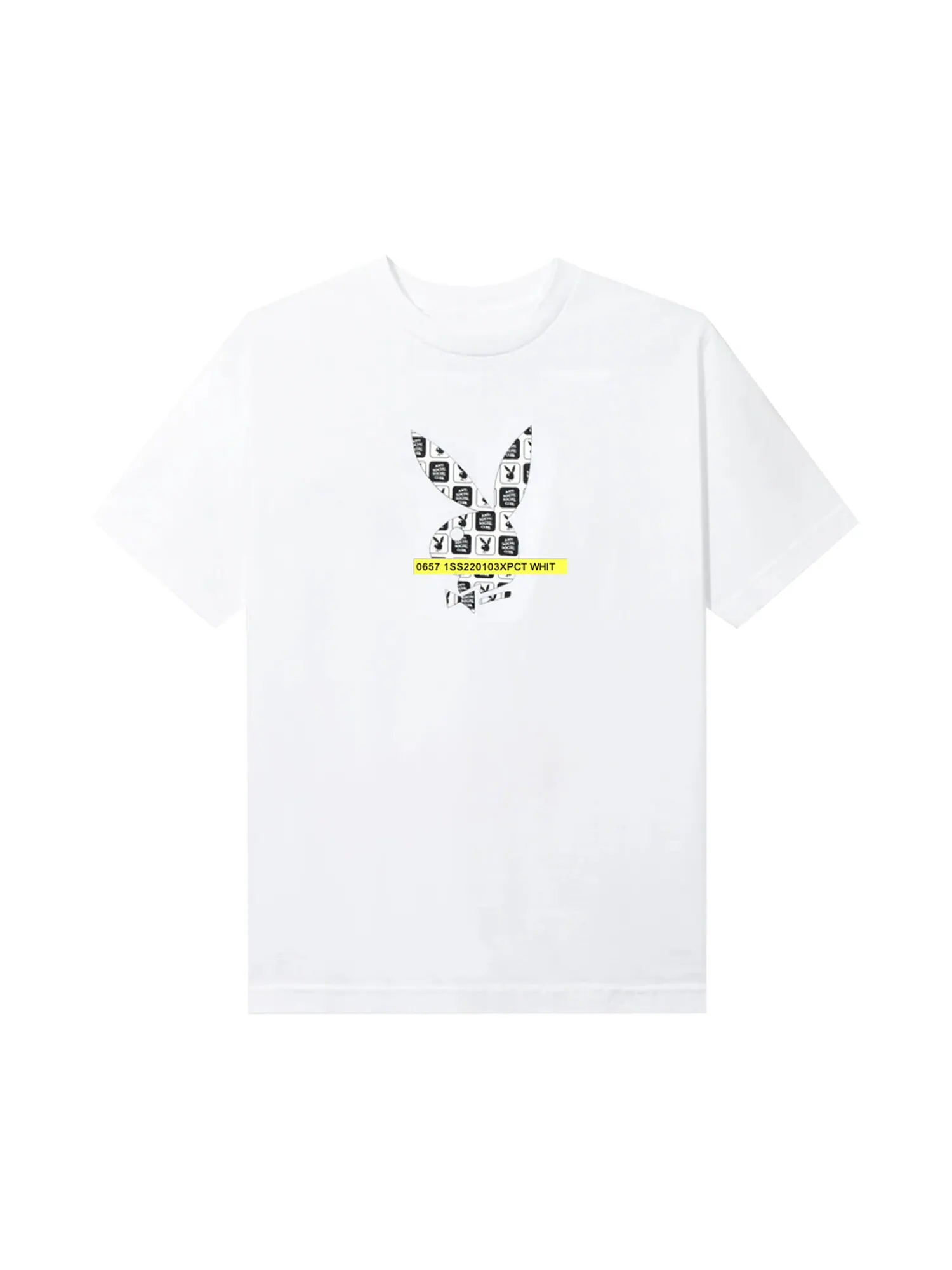 Футболка в клетку Anti Social Social Club x Playboy