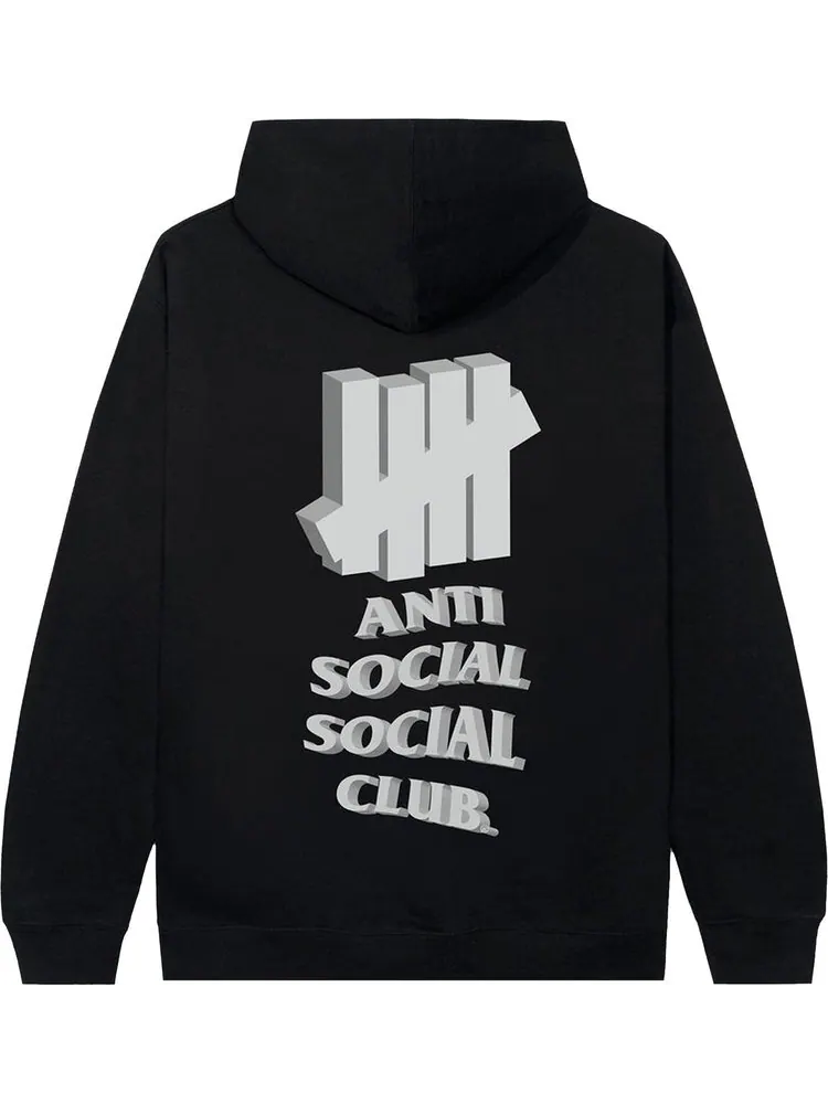 Худи Anti Social Social Club 1st And La Brea Hoodie 'Black' — изображение 2 из 2, черный