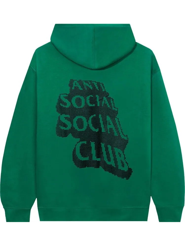 Худи Anti Social Social Club 1.5 Hoodie 'Green' — изображение 2 из 2, зеленый