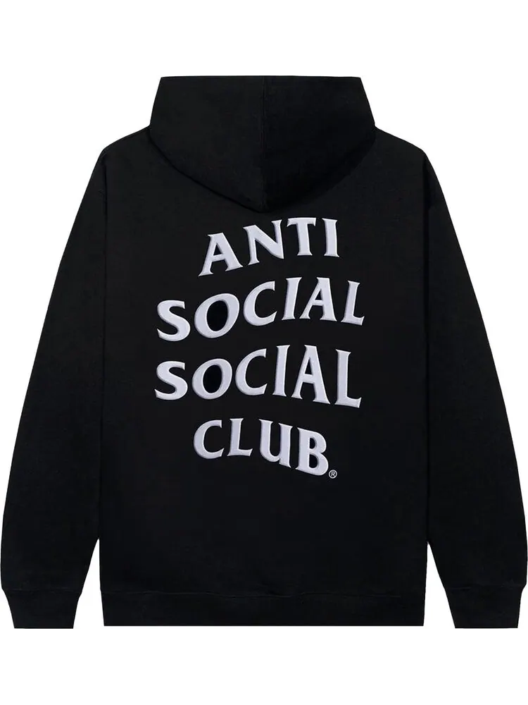 Худи Anti Social Social Club Beyond/Be Good Hoodie 'Black' — изображение 2 из 2, черный