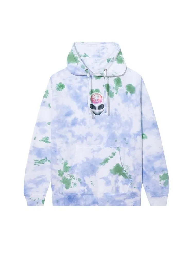 Худи Anti Social Social Club Beyond/Be Good Tie Dye Hoodie White