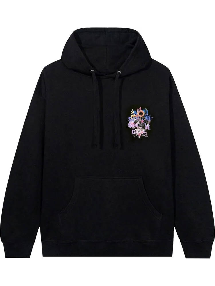 Худи Anti Social Social Club Bouquet For The Old Days Hoodie 'Black' — изображение 1 из 2, черный