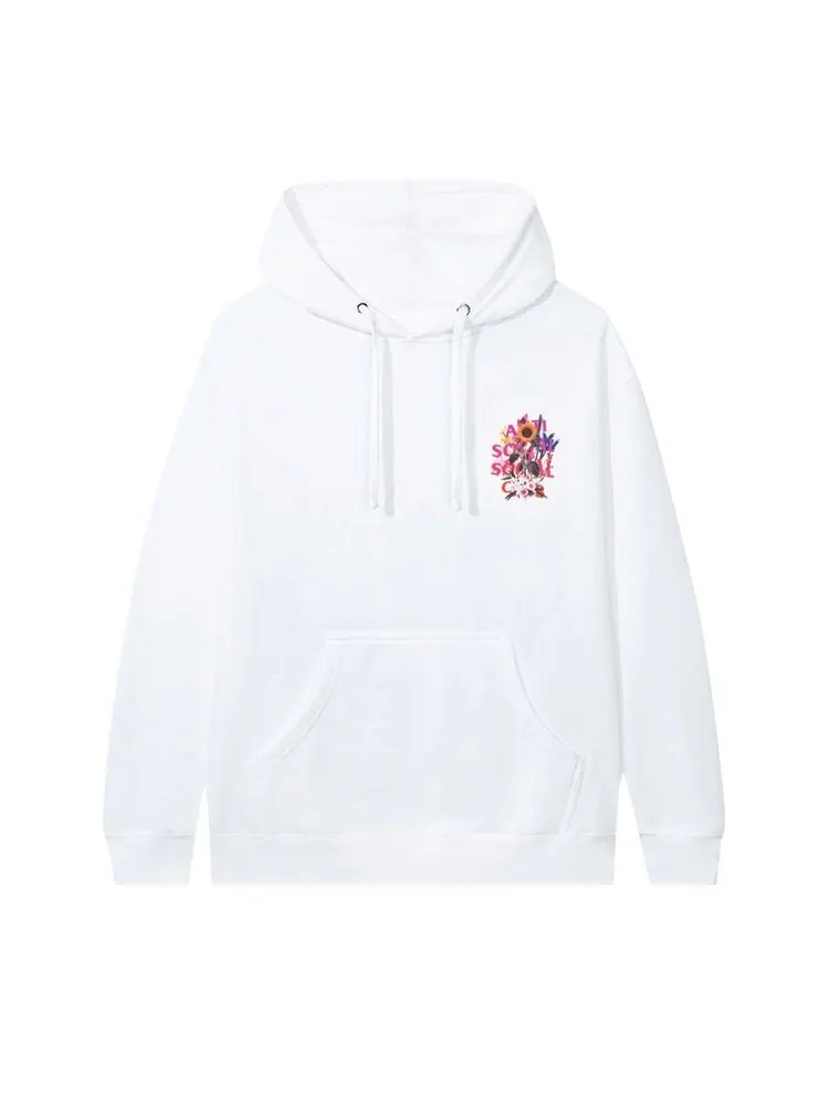 Худи Anti Social Social Club Bouquet For The Old Days Hoodie White — изображение 1 из 2, белый