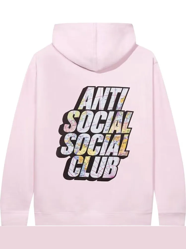 Худи Anti Social Social Club Drop A Pin Hoodie 'Black' — изображение 2 из 2, черный