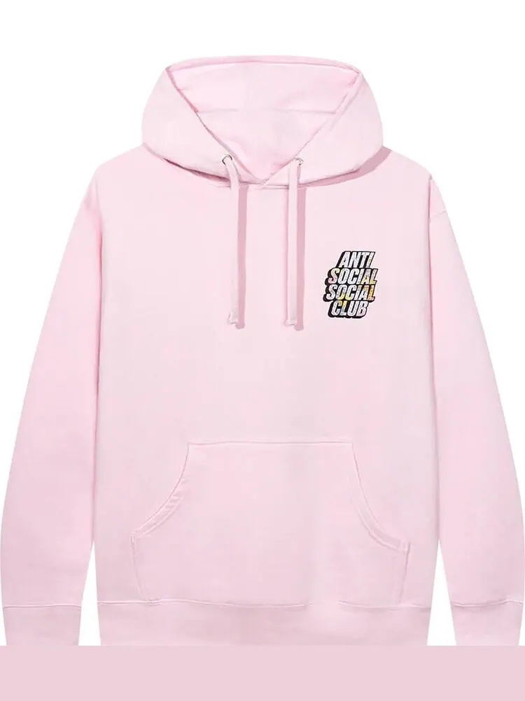 Худи Anti Social Social Club Drop A Pin Hoodie 'Pink' — изображение 1 из 2, розовый