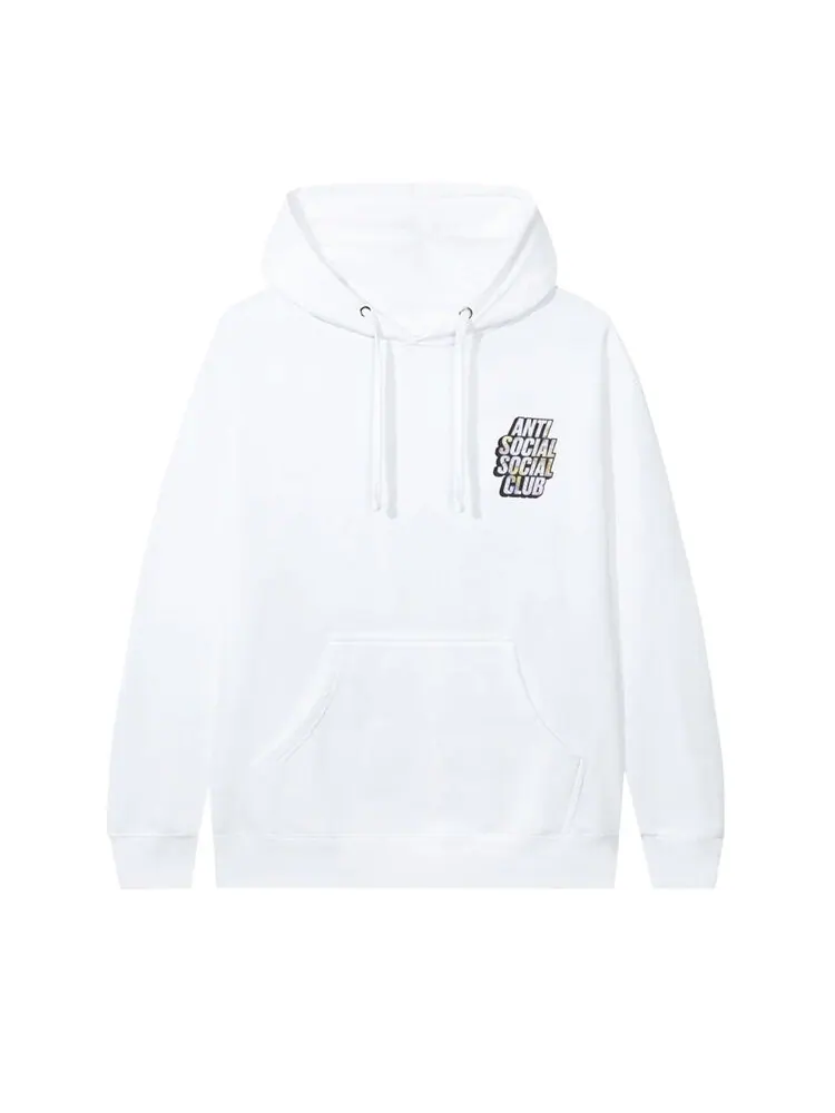 Худи Anti Social Social Club Drop A Pin Hoodie 'White' — изображение 1 из 2, белый