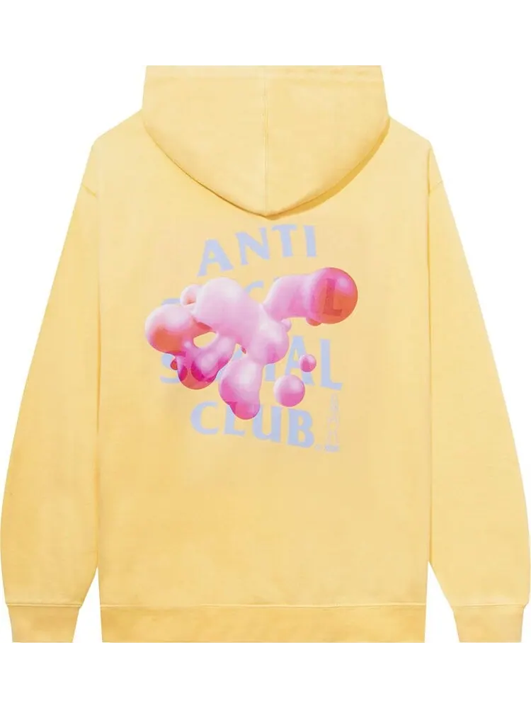 Худи Anti Social Social Club Don't Touch Hoodie 'Cream' — изображение 2 из 2, бежевый