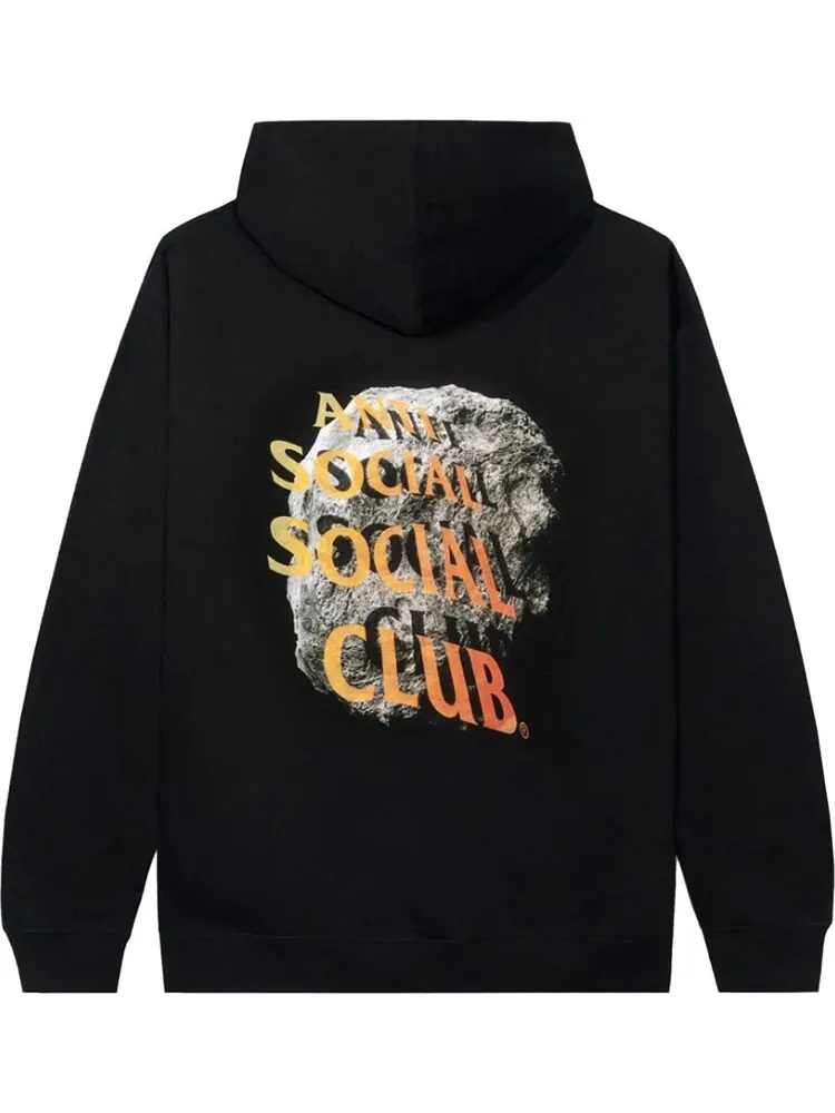 Худи Anti Social Social Club Edge Of The World Hoodie 'Black' — изображение 2 из 2, черный