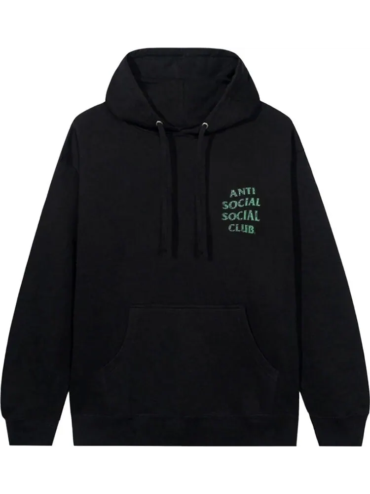 Худи Anti Social Social Club Glitch Hoodie Black