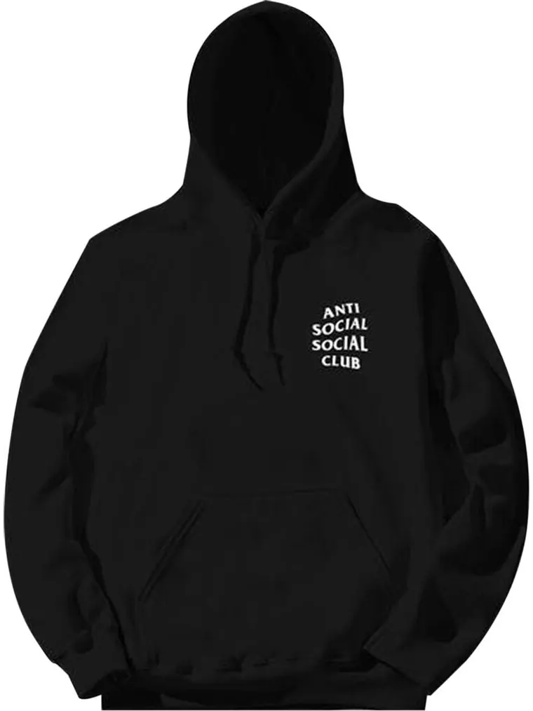 Худи Anti Social Social Club Kkoch Hoodie 'Black' — изображение 1 из 2, черный