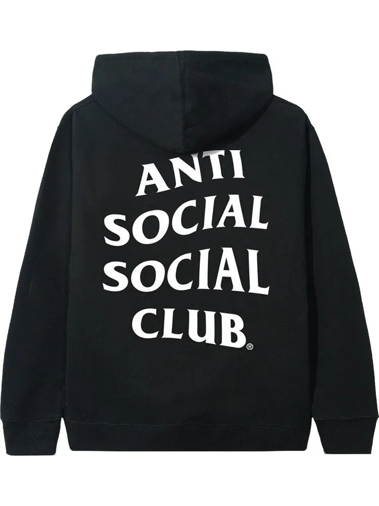 Худи Anti Social Social Club Mind Games Hoodie 'Black' — изображение 2 из 2, черный