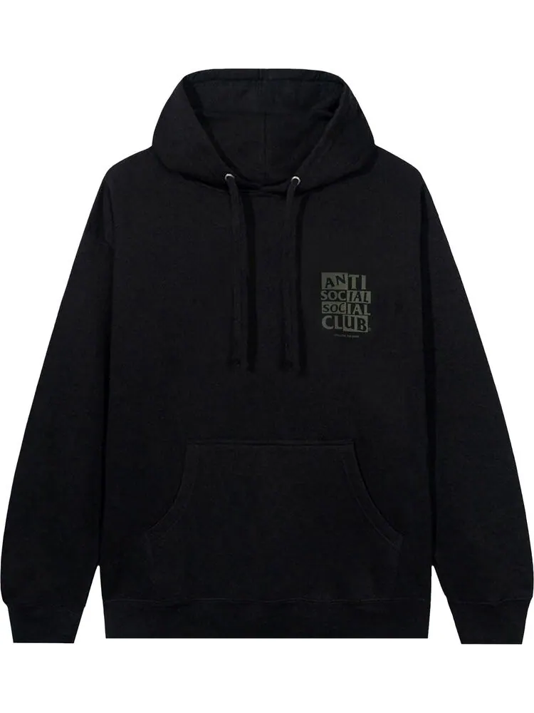 Худи Anti Social Social Club Muted Hoodie 'Black' — изображение 1 из 2, черный