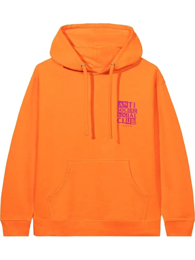 Худи Anti Social Social Club Muted Hoodie 'Orange' — изображение 1 из 2, оранжевый