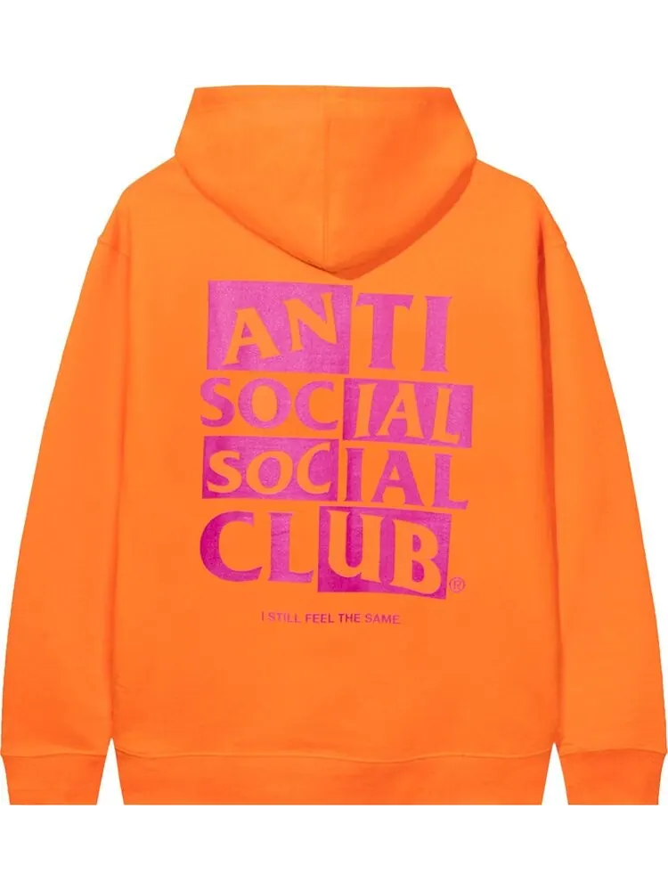 Худи Anti Social Social Club Muted Hoodie 'Orange' — изображение 2 из 2, оранжевый