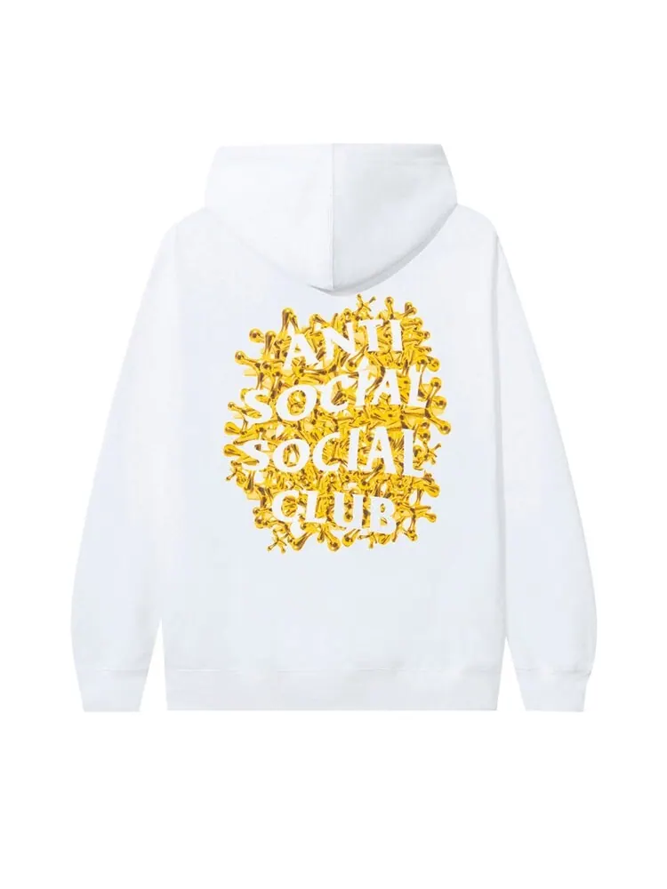 Худи Anti Social Social Club Our Experiment Hoodie 'White' — изображение 2 из 2, белый