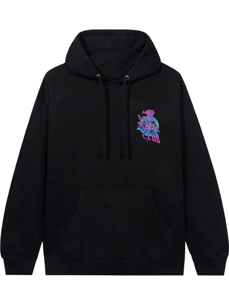 Худи Anti Social Social Club Out Of Time Hoodie 'Black' — изображение 1 из 2, черный