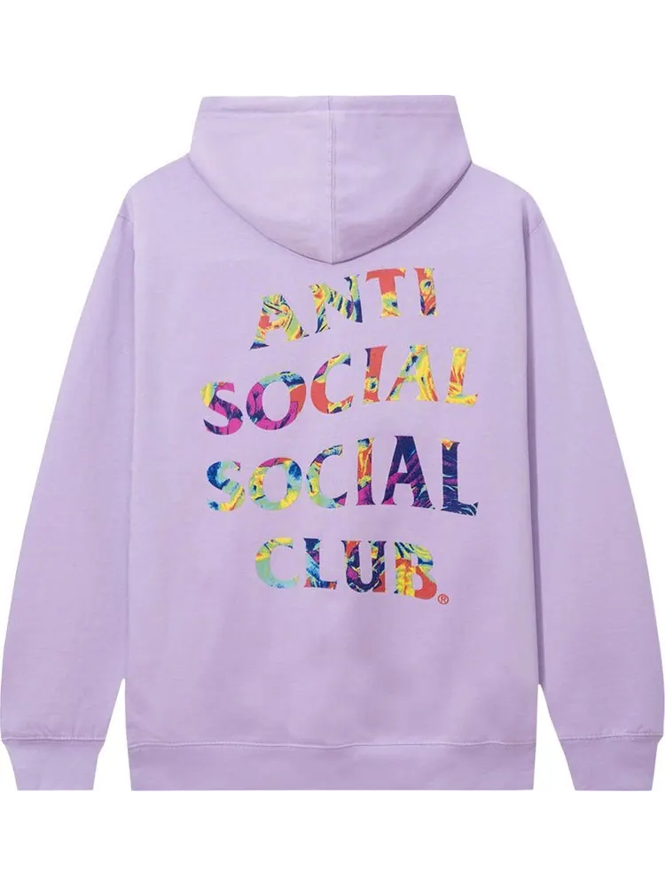 Худи Anti Social Social Club Pedals On the Floor Hoodie 'Lavender' — изображение 2 из 2, фиолетовый