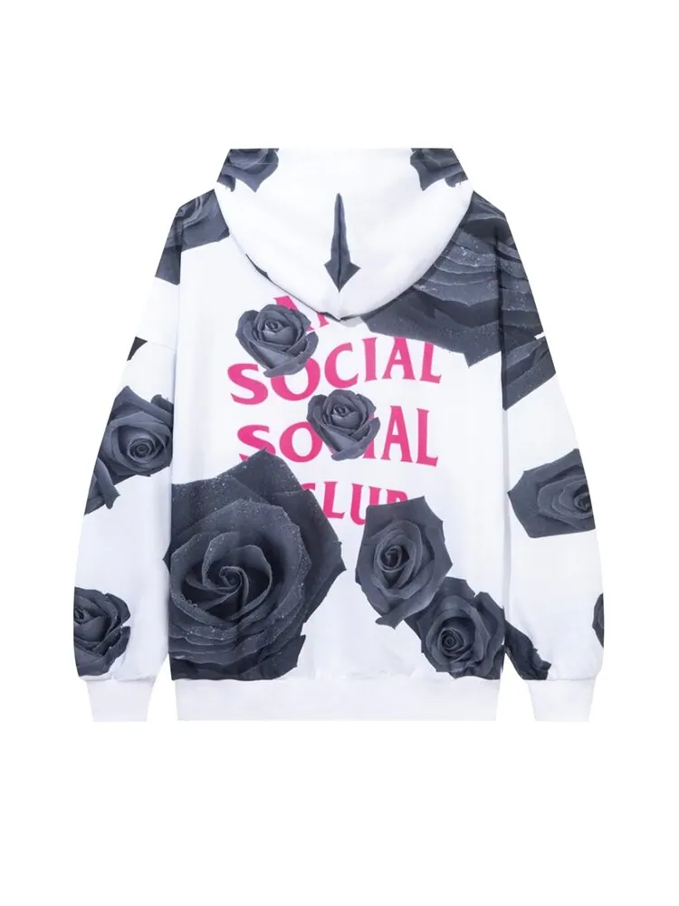 Худи Anti Social Social Club Petal To The Floor Hoodie White — изображение 2 из 2, белый