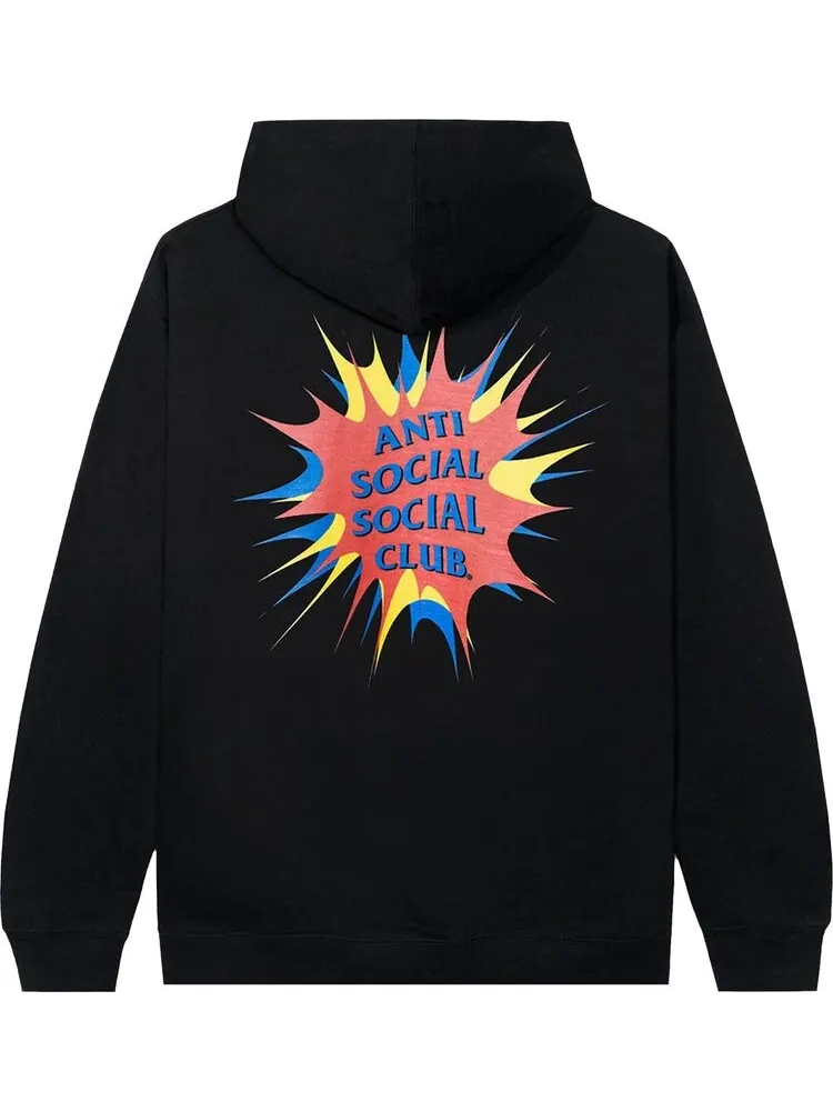 Худи Anti Social Social Club Stunned Hoodie 'Black' — изображение 2 из 2, черный