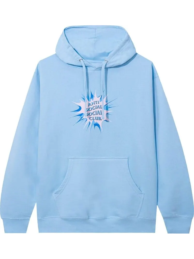 Худи Anti Social Social Club Stunned Hoodie 'Blue' — изображение 1 из 2, синий