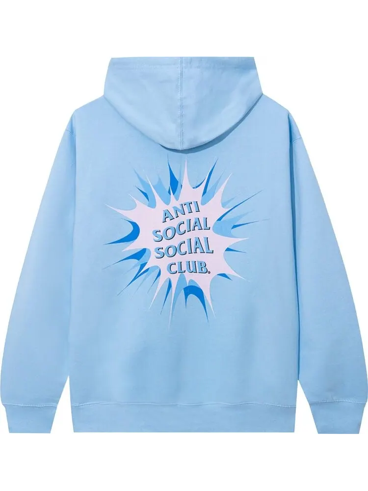Худи Anti Social Social Club Stunned Hoodie 'Blue' — изображение 2 из 2, синий