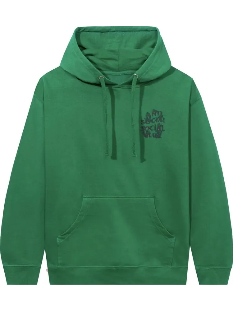 Худи Anti Social Social Club The Notebook Hoodie 'Green' — изображение 1 из 2, зеленый