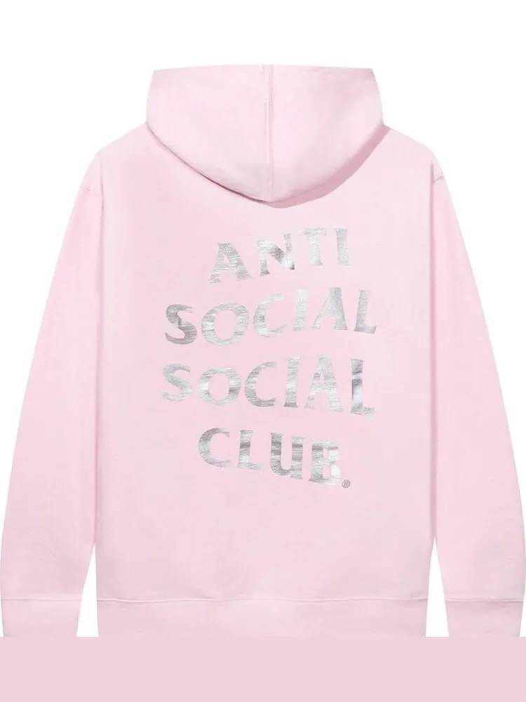 Худи Anti Social Social Club Y/N? Hoodie 'Pink' — изображение 2 из 2, розовый