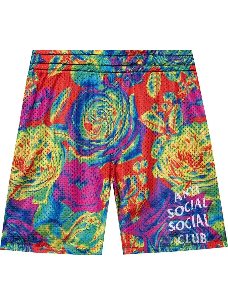 Шорты Anti Social Social Club Pedals On The Floor Reversible Mesh Shorts 'Multicolor' — изображение 1 из 3, мульти