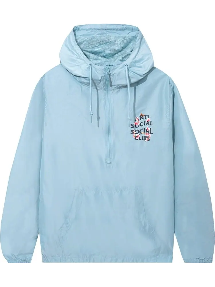 Анорак Anti Social Social Club Kkoch Anorak 'Aqua' — изображение 1 из 2, синий