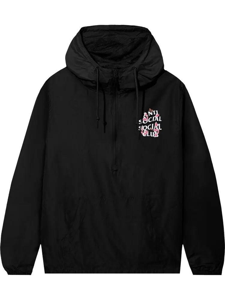 Анорак Anti Social Social Club Kkoch Anorak 'Black' — изображение 1 из 2, черный