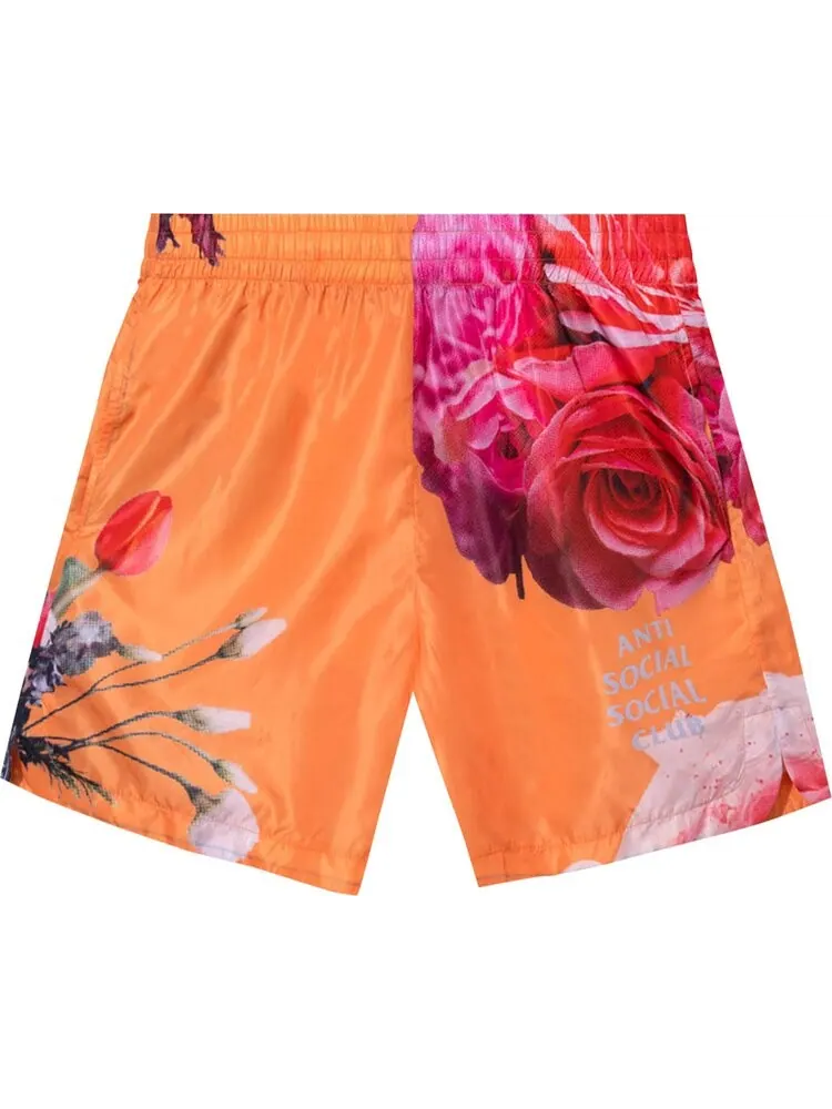 Шорты Anti Social Social Club Water Bo Swim Short 'Orange' — изображение 1 из 2, оранжевый