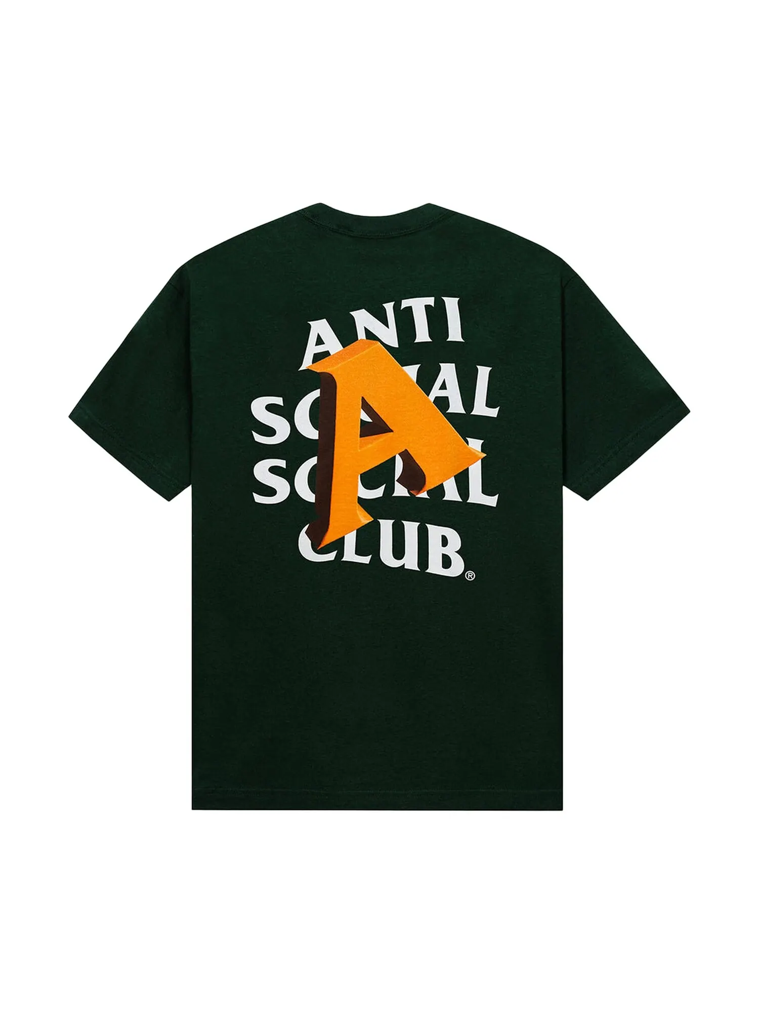 Anti Social Social Club A за футболку Зеленый — изображение 2 из 2