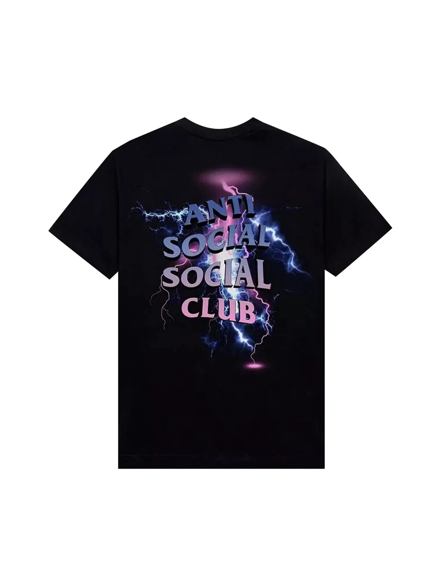 Anti Social Social Club Выстрел из синей футболки Черная — изображение 2 из 2, черный