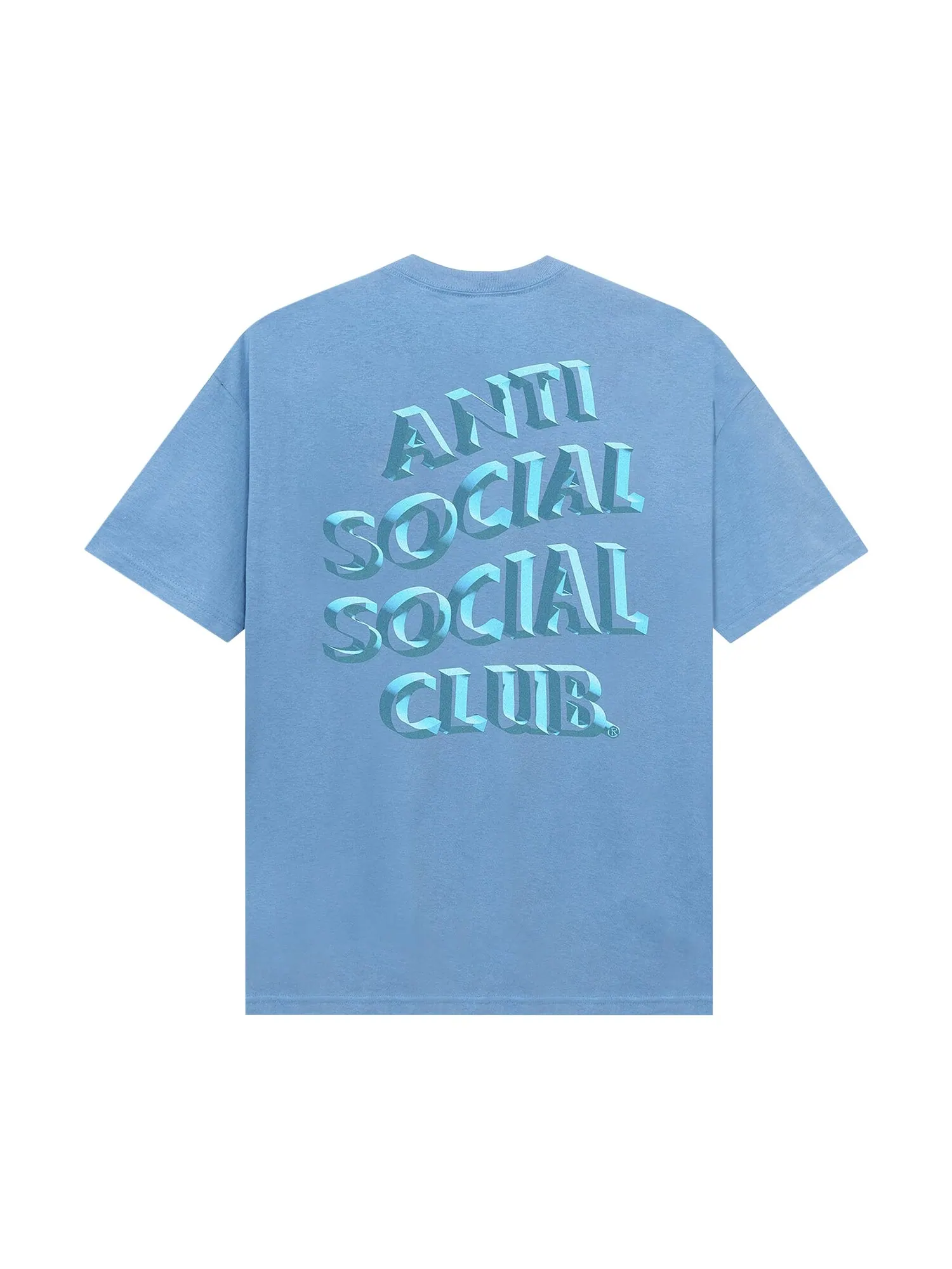 Футболка Anti Social Social Club Deeper Чем обычно — изображение 2 из 2, синий