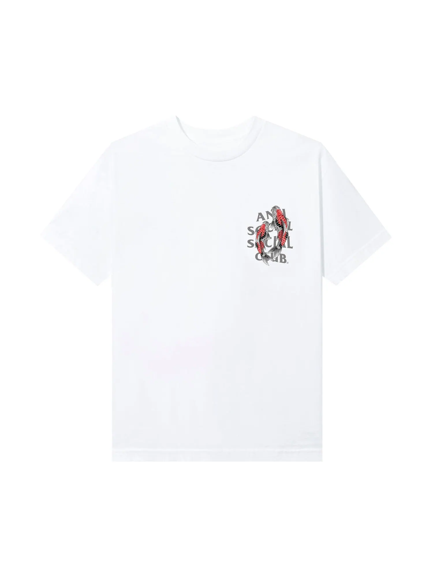 Футболка Anti Social Social Club Koi Garden (3M Reflective) — изображение 1 из 2, белый