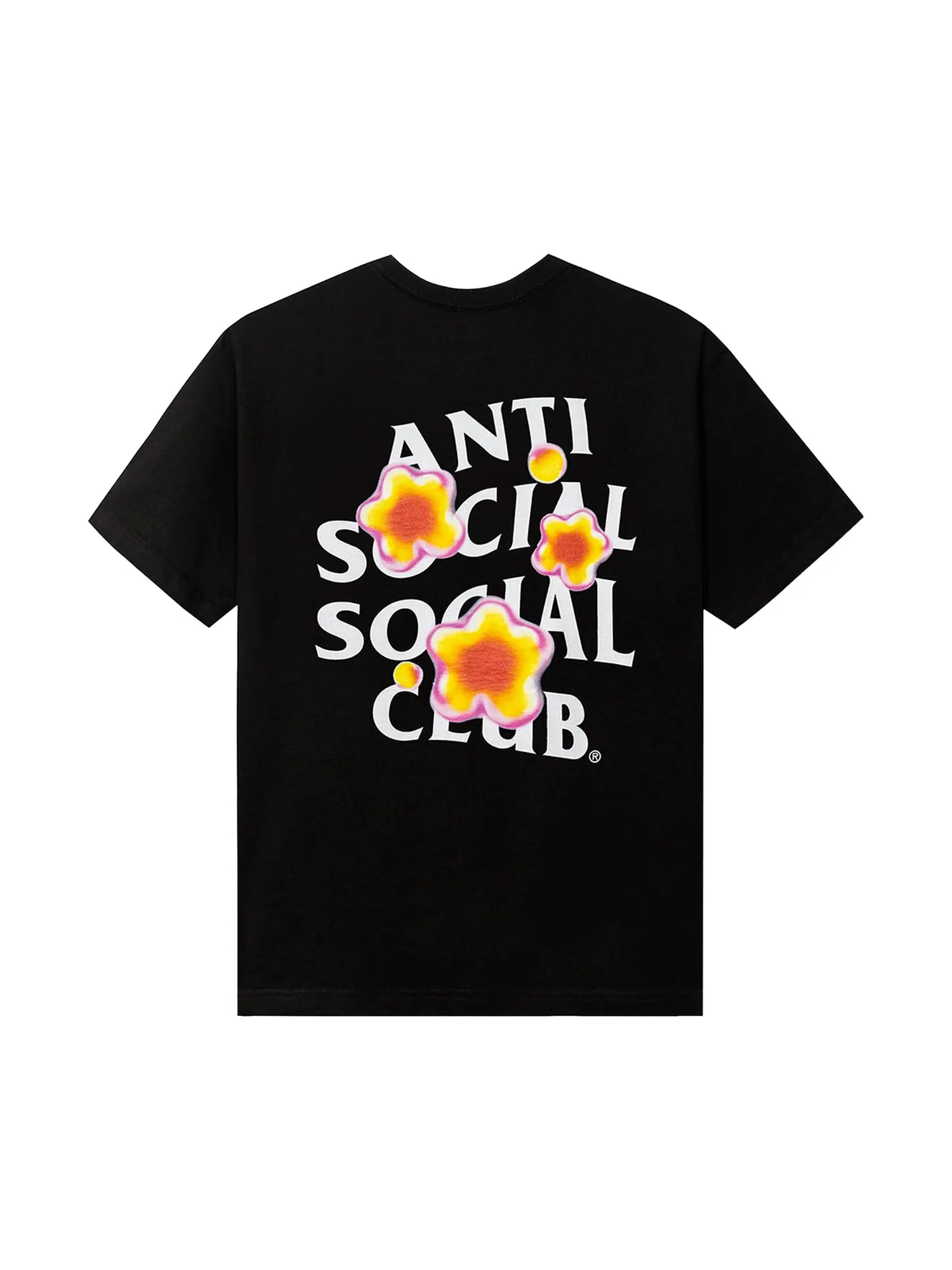 Anti Social Social Club видит футболку Feeling черной — изображение 2 из 2, черный