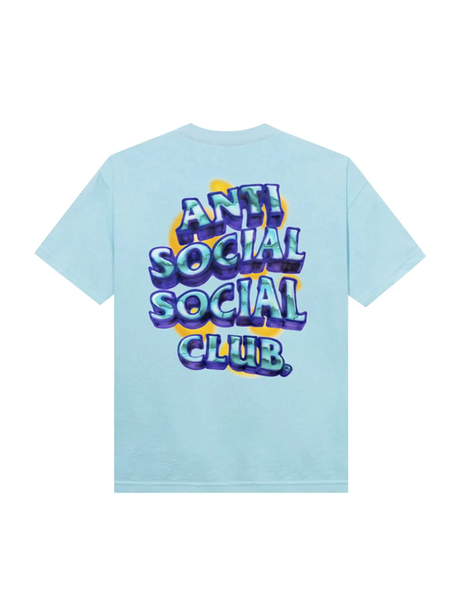 Футболка Anti Social Social Club The 170 Blue — изображение 2 из 2, синий