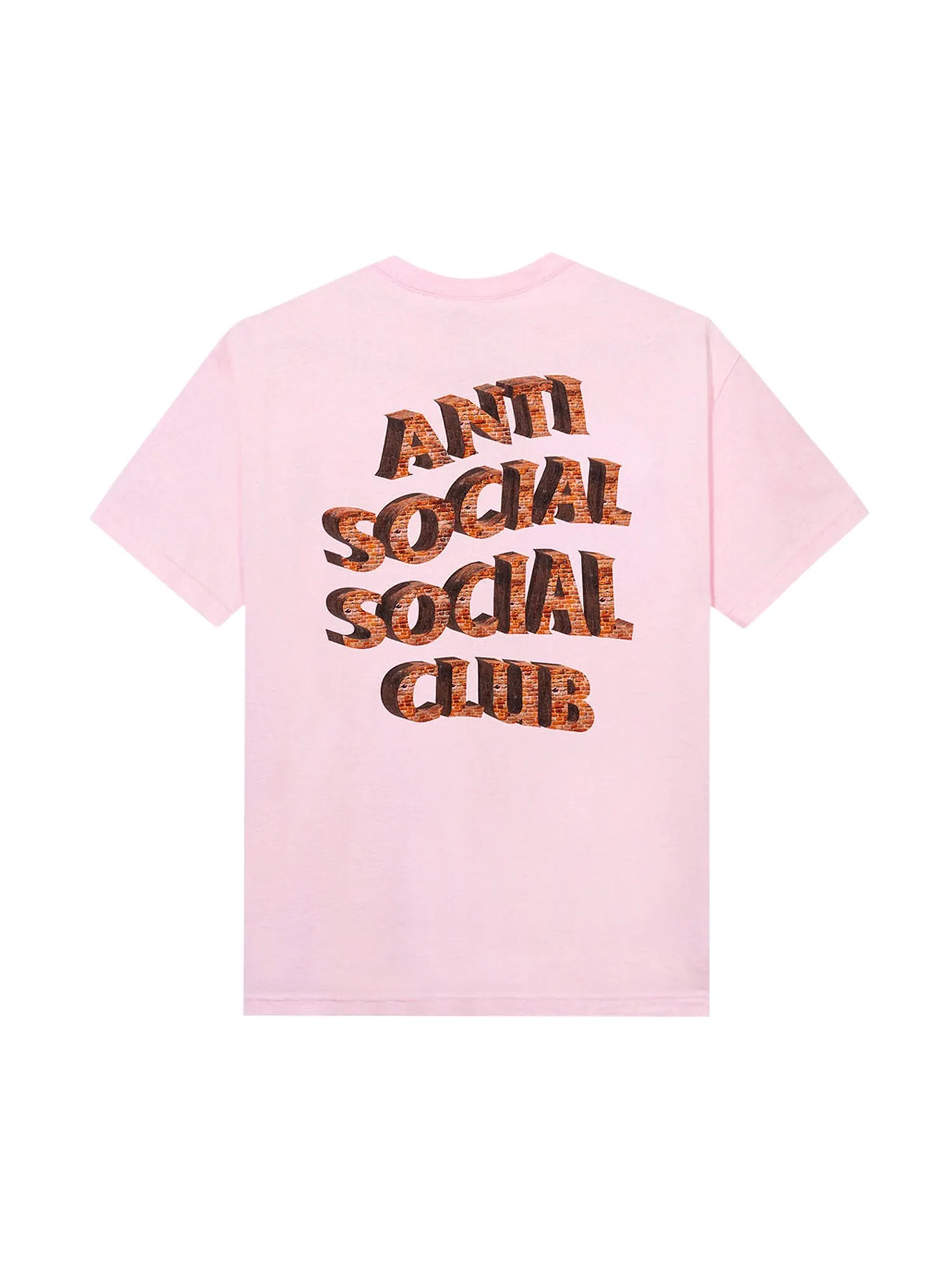Белая футболка Anti Social Social Club — изображение 2 из 2, розовый
