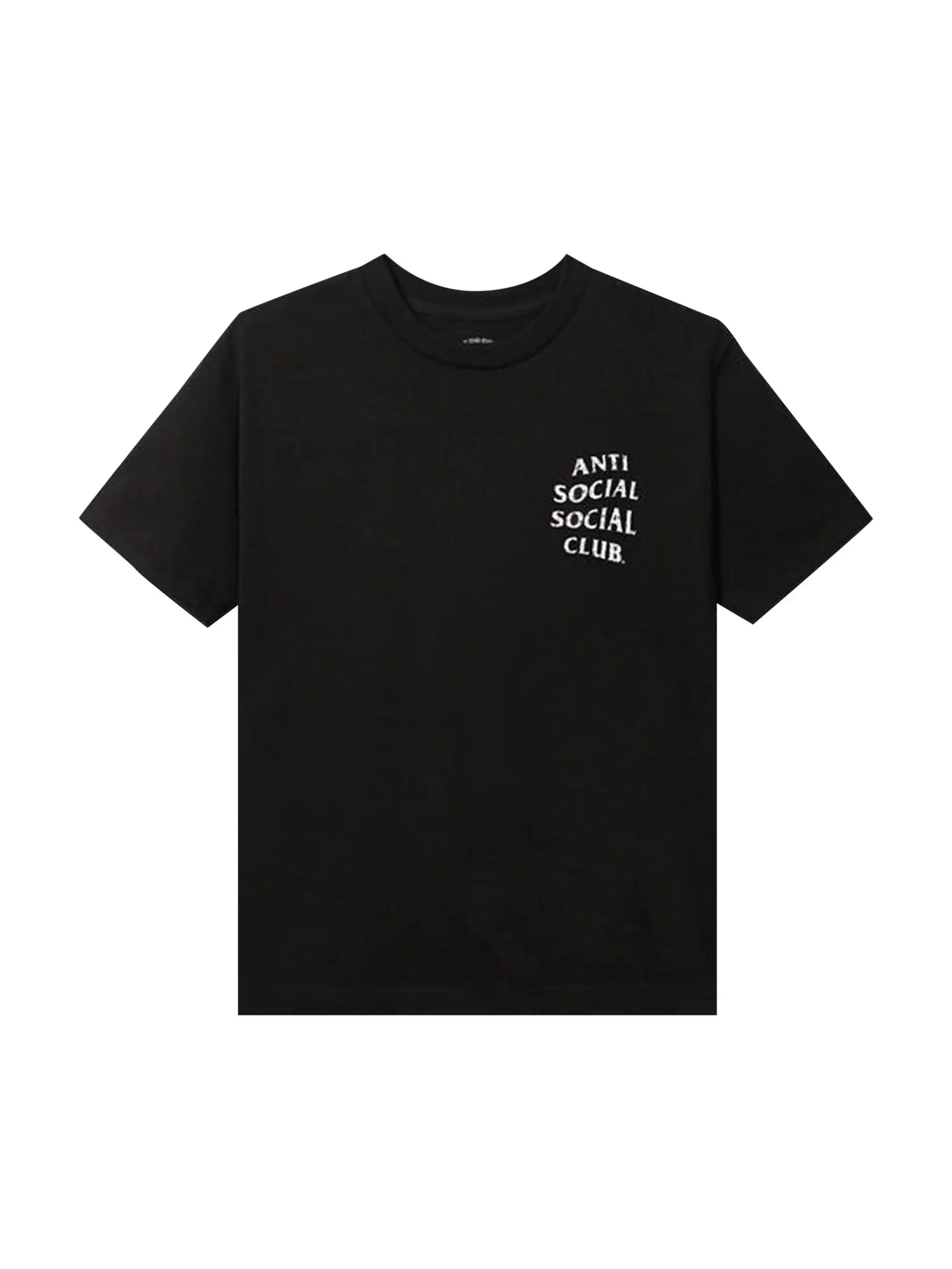 Черная футболка с флагом Anti Social Social Club x Case Study — изображение 1 из 2, черный