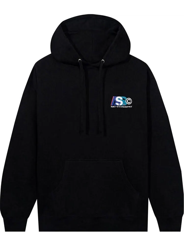 Худи Anti Social Social Club Build Up Hoodie Black — изображение 1 из 2, черный