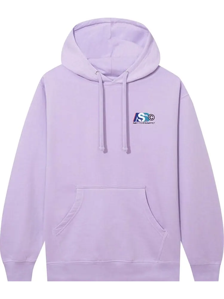 Худи Anti Social Social Club Build Up Hoodie Lavender — изображение 1 из 2, фиолетовый