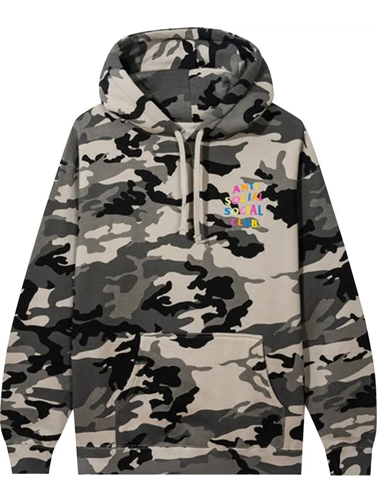 Худи Anti Social Social Club Goodbye Forever Camo Hoodie Camo — изображение 1 из 2, мульти